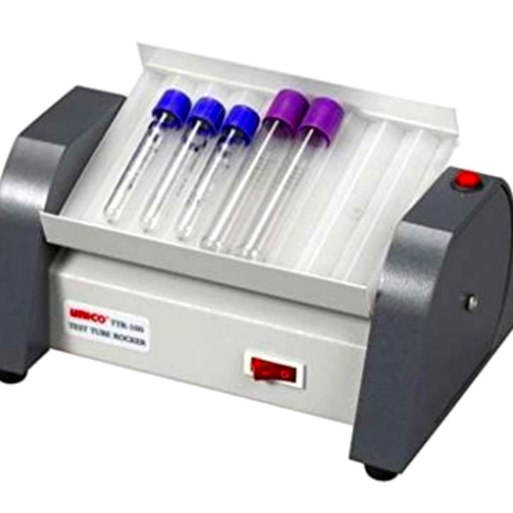 New UNICO L-TTR100 Model Rock-IT Jr. Tube Rocker with Pause Button 8 Tubes/Vials